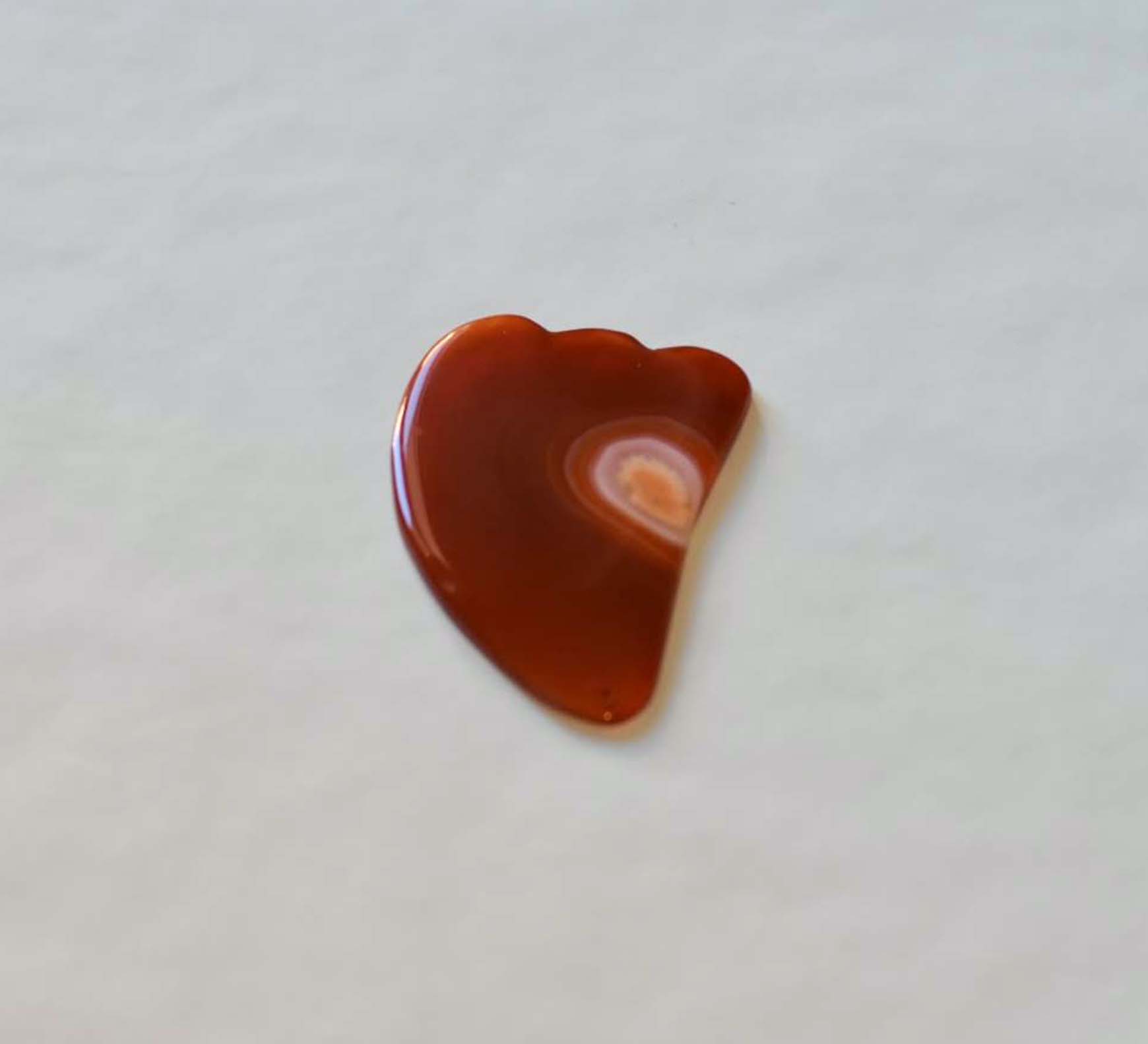 Guasha agata rossa Guasha agata rossa