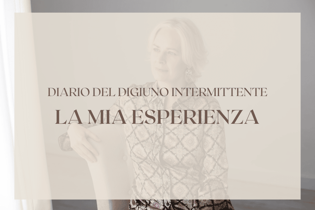 Diario del digiuno intermittente