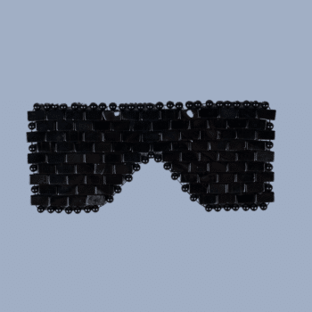 Maschera per occhi in Ossidiana