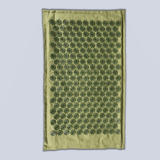 Tappetino per il massaggio verde bottiglia