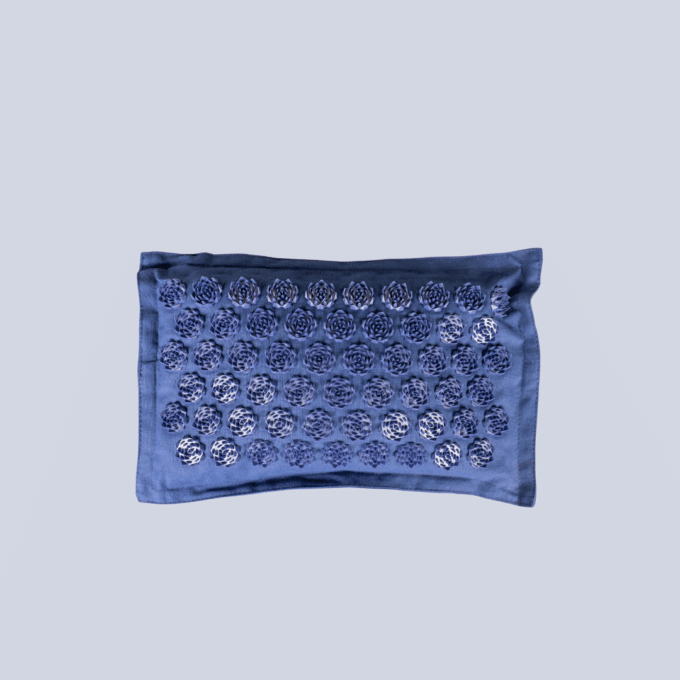 cuscino per massaggio blu